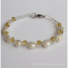 Cheap Fanncy Freshwater Pearl Bracelet (EB1511-1)